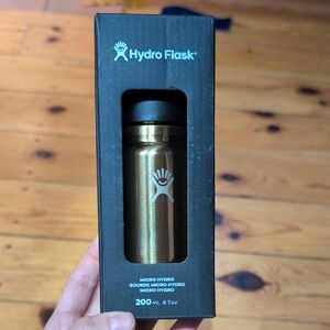 NWT Micro Hydro Flask Limited Edition In Gold